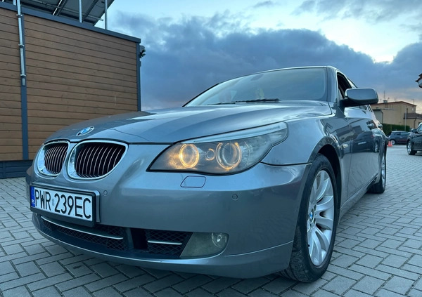 BMW Seria 5 cena 27900 przebieg: 348000, rok produkcji 2008 z Mrocza małe 781